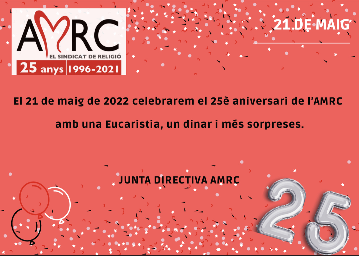 25 anys d’AMRC